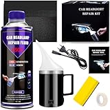 Helixor Rinnova Fari Auto Kit Lucidatura - 650G Lucida Fari Auto, Kit Rinnova Fanali Auto per Riparazione di Ingiallimento Graffi Sfocatura