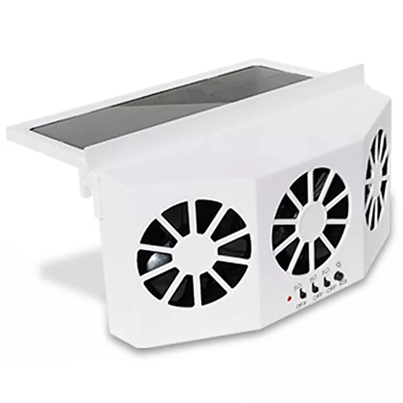 Buy Upgrade Solar Powered Car Ventilator,3 Air Vent Radiator Solar