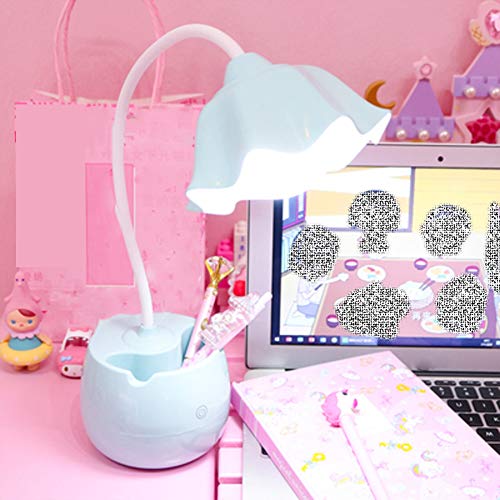 Preisvergleich Produktbild Dimmen Touch-steuerung Augenschutz Kleine Nachtlichter,kinder Bett Led Schlafzimmer-leuchten - Geschenkauswahl Blau 40x12x12cm