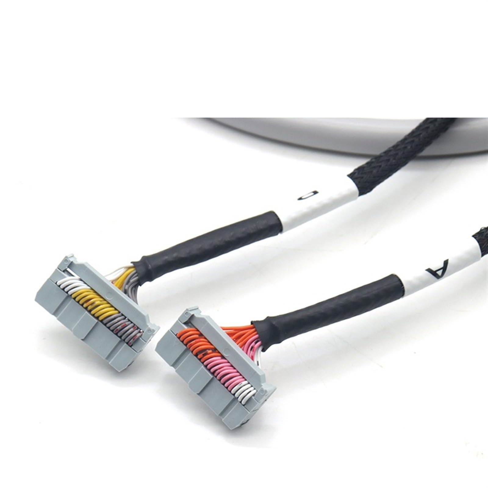 JDOUNFMO PLC and Terminal Board Connection Cable UC-ET010-24D UC-ET020-24D UC-ET030-24D for PLC Module (Color : 2M)
