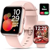 Smartwatch for Women, Compatible with Android & iPhone, 1.8'' Fitness Tracker Watch with Alexa, Call & Notification Alerts, Heart Rate & Sleep Monitor, 120 Sports Modes, Waterproof Watch for Women