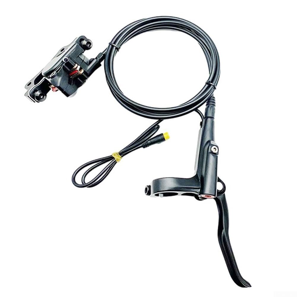 Set di freni idraulici per motore, freno a disco E-For a 4 pistoni, anteriore e posteriore, sistema di spegnimento per BBS01, connettore a 3 poli, freno a olio idraulico per sicurezza elettrica