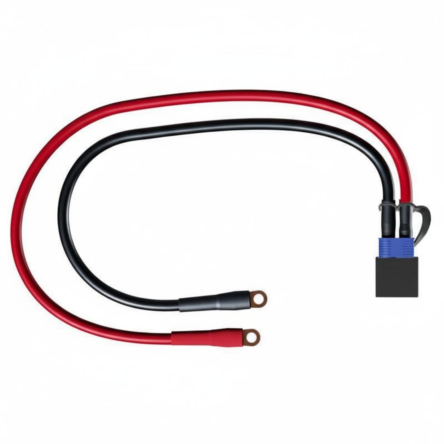 Pure Copper Core Jump Starter EC5 Connector Cable 12V Universal Fit EC5 Jump Starter Cable Heavy-Duty Car Battery Connection Lead Anti-Backflow Charge Protection, 40CM, Standard W Cover-image-21