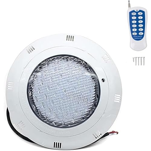 DYRABREST 11.6" Submersible Led Light -12V 36W Color Change Led Pool Light Underwater Pond Light - 7Colors + 2Color Change Modes RGB for Inground Pool w/RC IP68 Waterproof