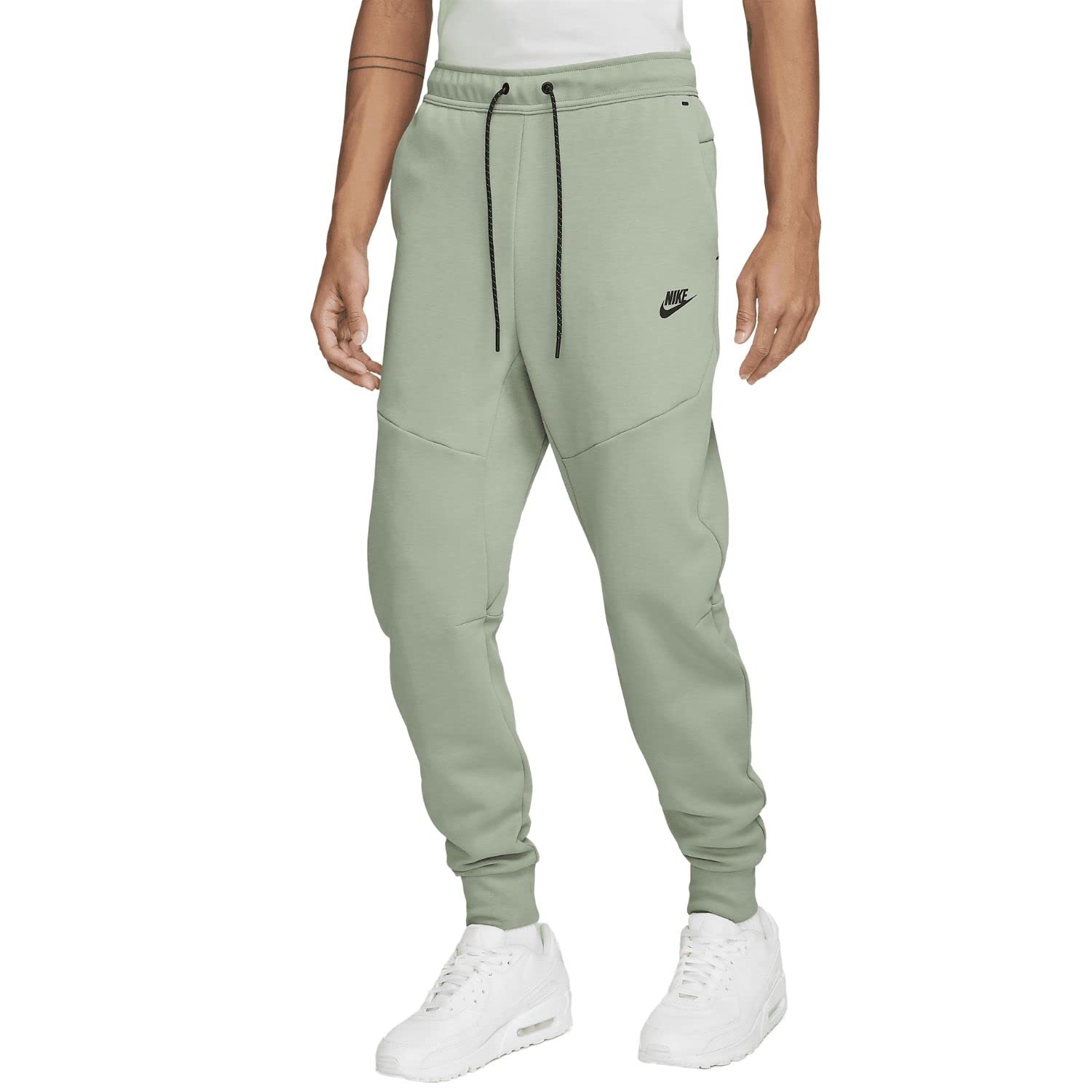 green nike tech fleece joggers