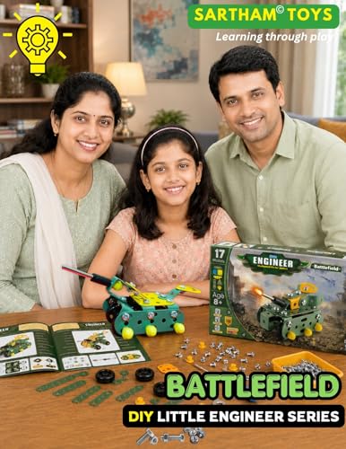 Educational Toys, Building and Construction Set, Battlefield - Age 8 to 12 | Mechanical Toy Set for Kids | Model Building kit | Assembly Toys for 8+ Kids | Multicolor — photo 5