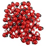 marienkäfer deko essen 🐞【Breite Anwendung】Holz marienkäfer verzierungen eignen sich hervorragend zum Selbermachen und für interessante Bastelarbeiten. Sie können sie auch auf Sammelalbum, Geschenktüten, Karten, Pflanzen, Vasen usw. kleben, um zusätzlichen Spaß zu haben. Holzmarienkäfer auch geeignet für Mini-Garten, Mikro-Landschaft, Puppenhaus, Bonsai, Wanddekoration, etc.