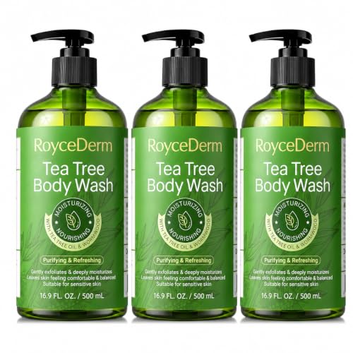 Image of Roycederm Tea Tree Body Wash 3 Pack