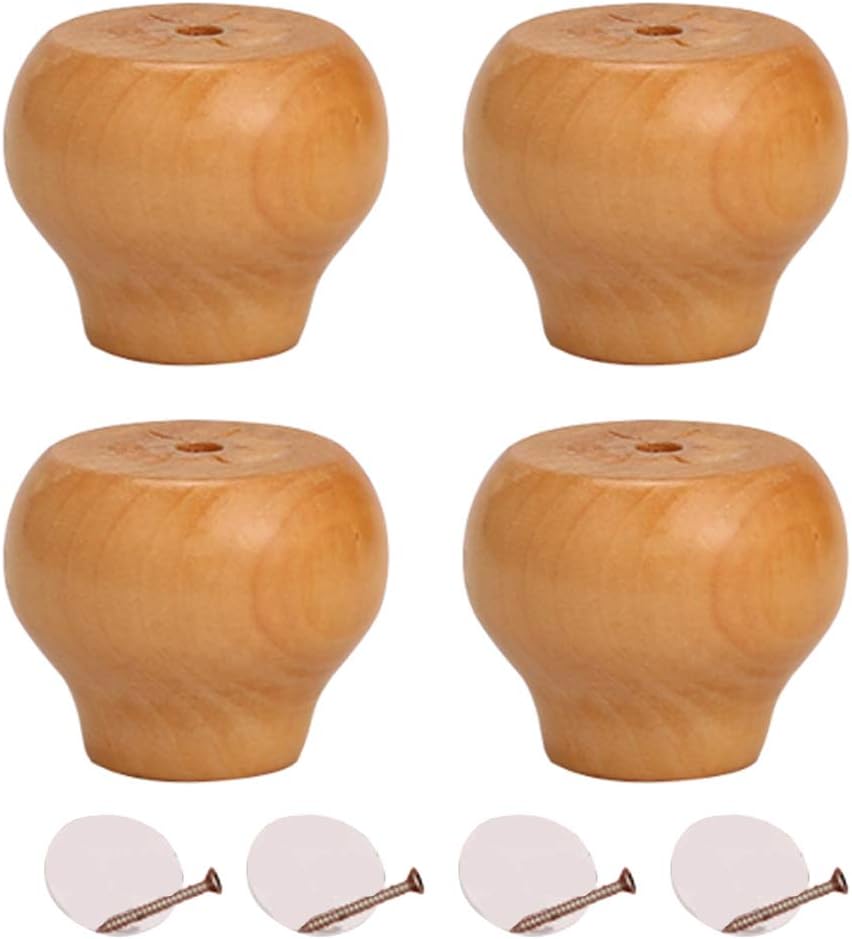 Gambe Per Mobili In Legno Di Quercia - 4 Pezzi, 15cm, Per Divani, Letti E Tavoli - Foto 5