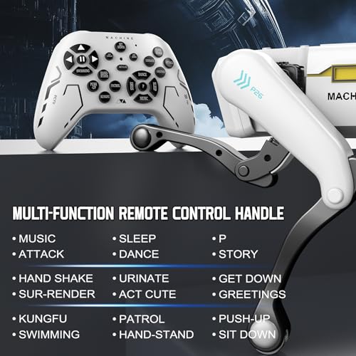 Image of Robot Dog, AI Dog, AI Smart Pet, Will Dance and Kungfu, Voice /App /Remote Control, Support Action Programming, AI Robot Ideal Gift for Adults /Kids