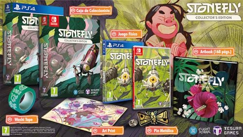 Stonefly Nintendo Switch Collector's Edition avec artbook 168 pages