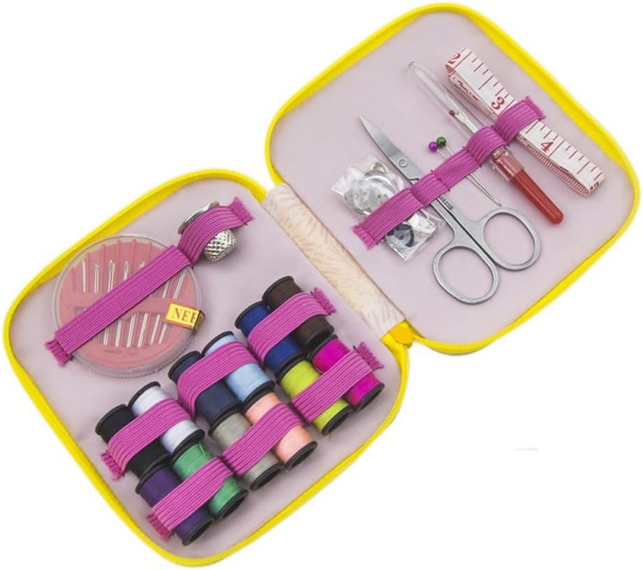 PGNEX Portable Mini Sewing Kit Travel DIY Sewing Tool Sewing Box