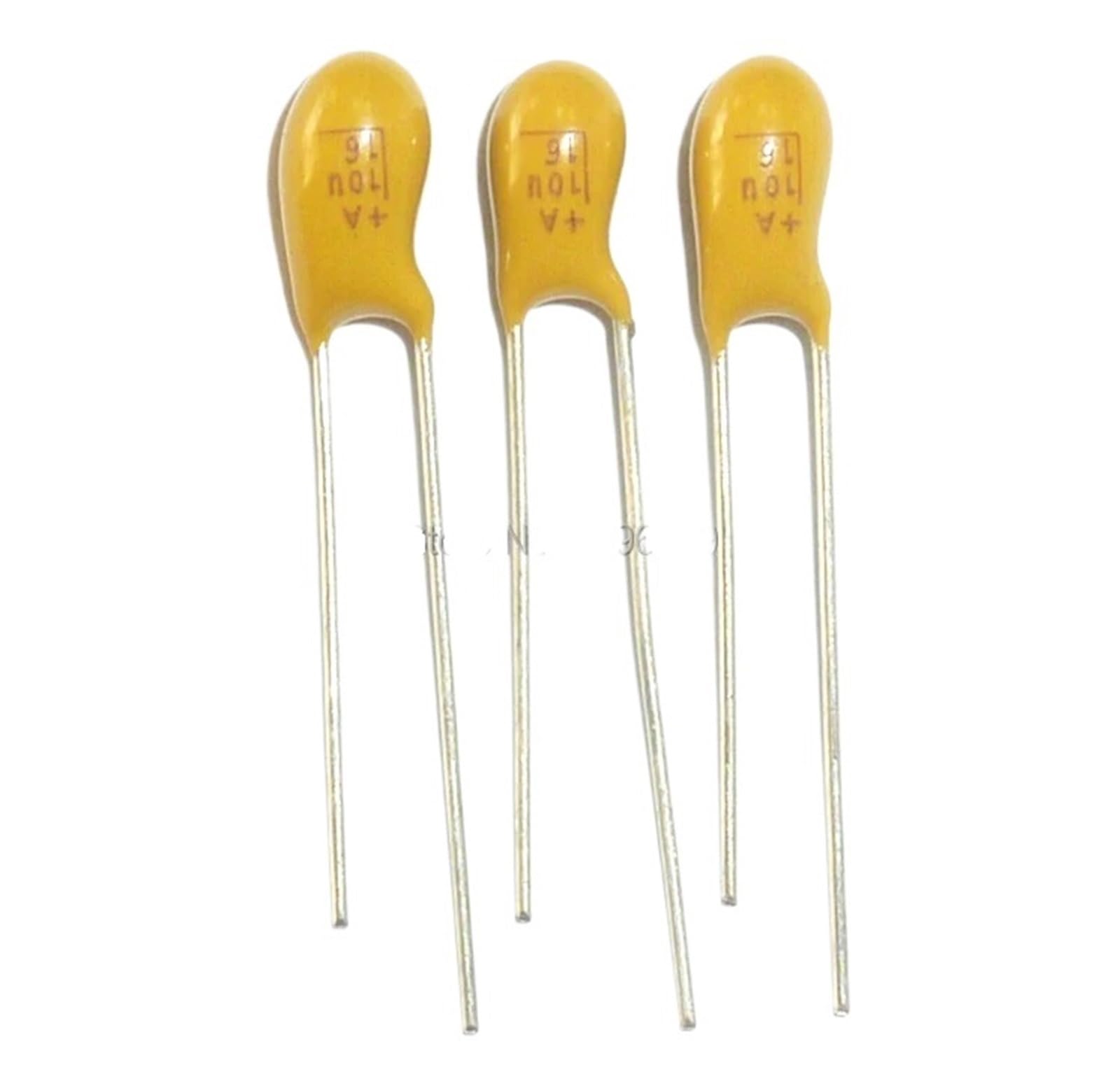 ICXLPMC 200pcs Tantalum capacitor 10uF 16V 106 16V10uF DIP Radial