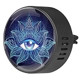 BestIdeas Lot de 2 désodorisants pour voiture avec dragon chinois œil bleu, diffuseur d'huiles essentielles d'aromathérapie