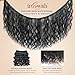 inlovwith Healthy Human Hair Bundles, Body Wave Bundles Human Hair, 100% Unprocessed Selected Healthy Brazilian Virgin Hair Extensions(3 Bundles, 20 22 24 Inches)