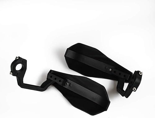 Miniatura 8 de Protectores universales de mano de plástico para motocicleta, 7/8, 0.866 in y 1 1/8 1.102 in, para motocross, color negro