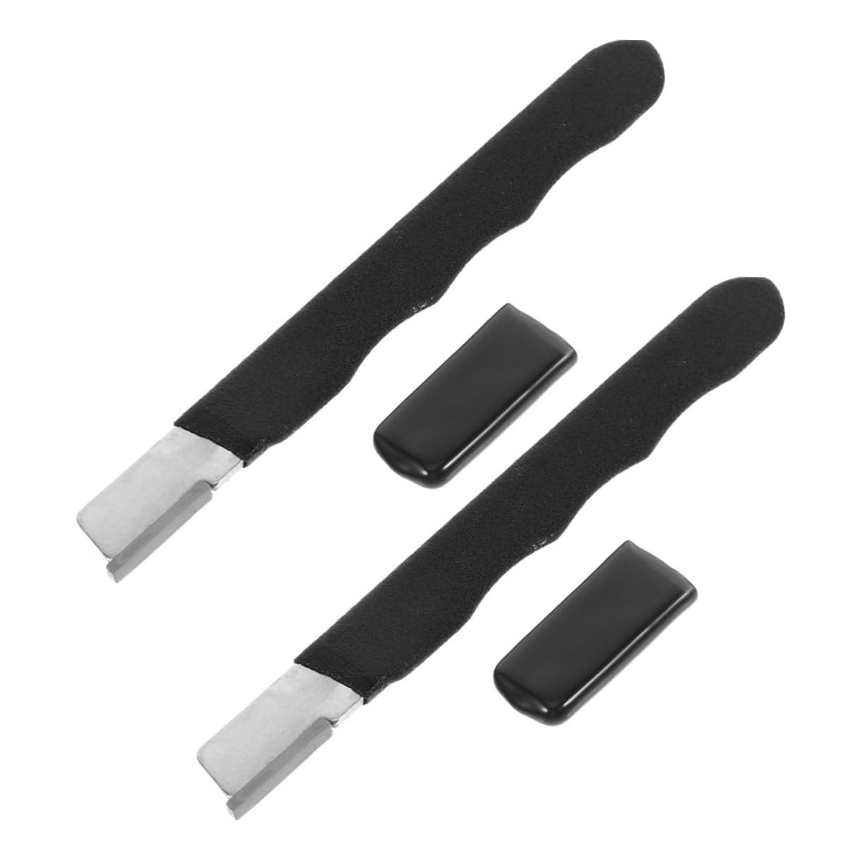 ifundom 2Pcs Portable Pruning Shears Sharpener Quick and Easy Blade Sharpening Tool for Garden Kitchen and Outdoor Use for Scissors Clippers and Trimming Knives