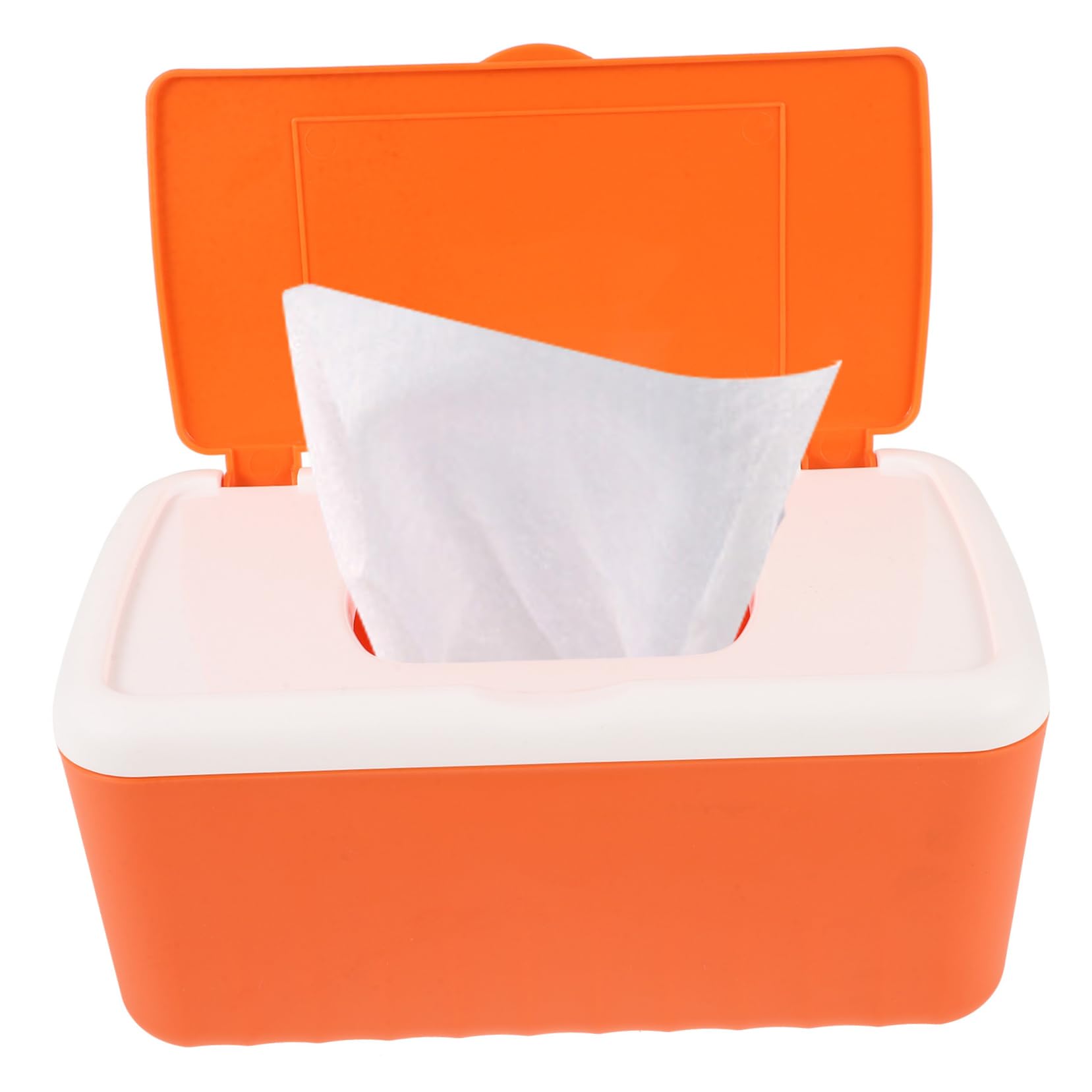 Amosfun Feuchttücherbox – Spender Für Babytücher, Küchenrolle, Badezimmer, 22,5x12,5x8 Cm, Blau