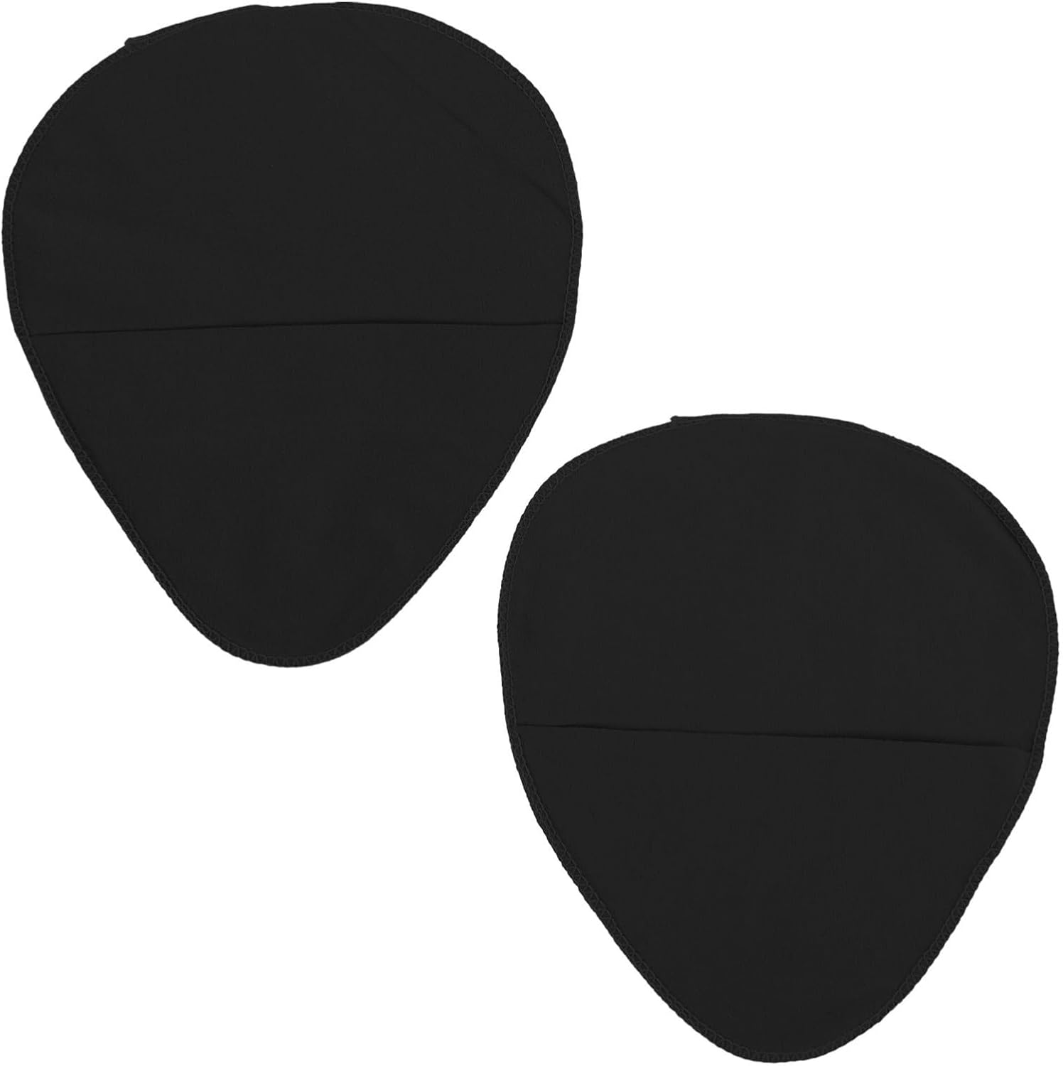 CALLARON Cotton Protective Cover for Prosthetic Breast, Breathable Teardrop Shape Breast Form Pocket, Stylish and Comfortable Storage Case for Daily Life and Travel Use