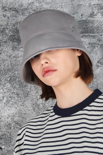 Image of VARZAR Official Store /Stud Drop Over fit Bucket hat / 6colors Unisex Deeper Small face Effect UV Protection hat