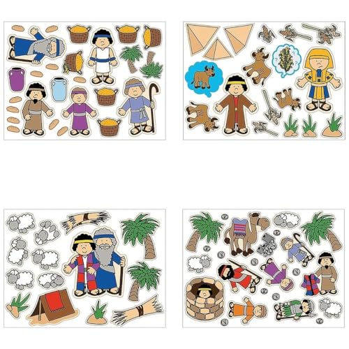 Scène d'autocollants multicolore Oriental Trading 13707006 pour enfants