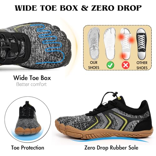 Hike Barefoot Shoes Womens Mens Minimalist Footwear Wide Toe Box Zero Drop Hiking Shoes Lightweight Breathable Sneakers3