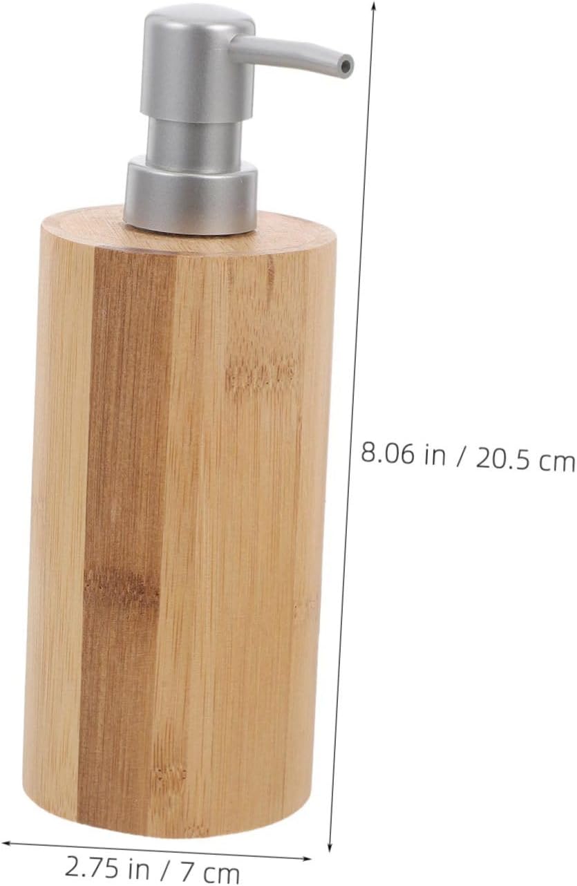 Beavorty Liquid Soap Dispenser Pump Stylish Bathroom and Kitchen Lotion Bottle for Shampoo Hand Soap and Lotion Refillable and Portable Design