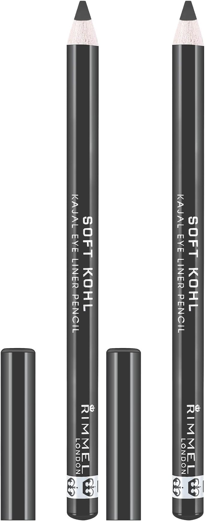 Rimmel Soft Kohl Kajal Professional Eyeliner Pencil, Jet Black — view 13
