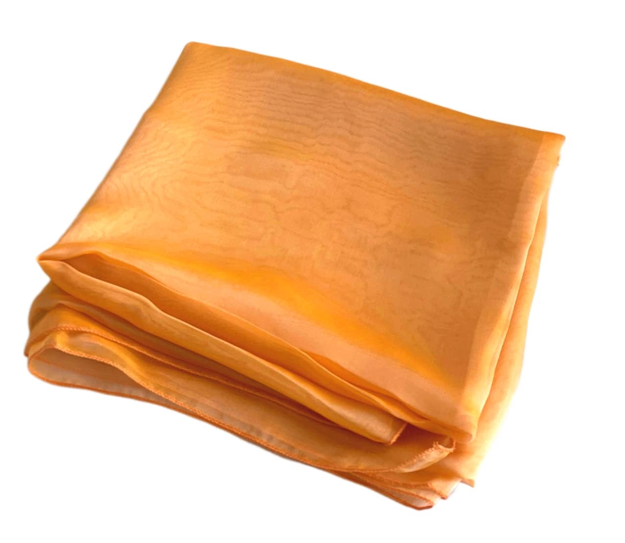 Étole festif en taffetas de soie pour femme - Couleur unie - 100% mousseline de soie - Pour robe de soirée