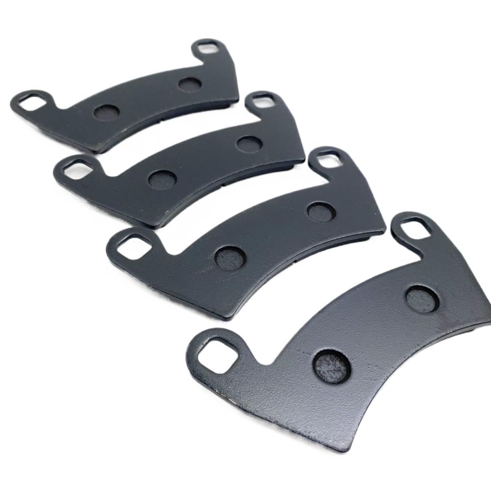 Juego de 2 Pares de Pastillas de Freno Delanteras y Traseras Compatible con Polaris RZR Crew 570 800 900 1000 XP EPS