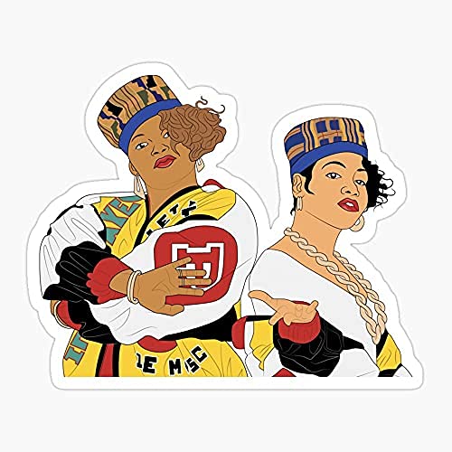 Salt N Pepa Sticker Decal Vinyl - Peel and Stick to Any Smooth Surface
