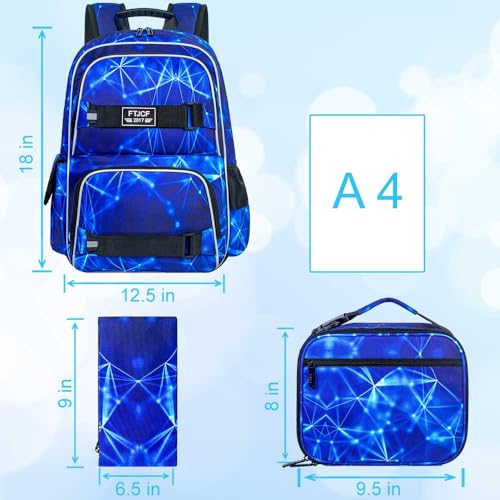 Image of Laptop Backpack, 16 Inch School Bag College Bookbag, Water Resistant Backpacks for Teens Girls Boys Women Men Students