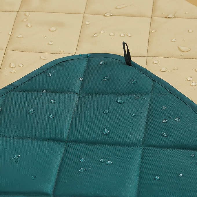 Couverture Tout Temps Great Outdoors – Vert – 60x72 In – Camping, Plage, Pique-nique