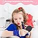 Kids Makeup Kit for Girl, Washable Non-Toxic Little Girl Makeup Set with Cosmetic Bag