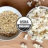 Granos de maíz para palomitas blancos orgánicos, bolsa de 6 lb, no transgénico, sin sodio, sin pesticidas, sin sal, a base de plantas, sin azúcar, palomitas grandes de cultivo regenerativo tradicional de Olde World Popcorn 8
