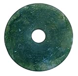 Hochwertiger Donutstein aus Moosachat