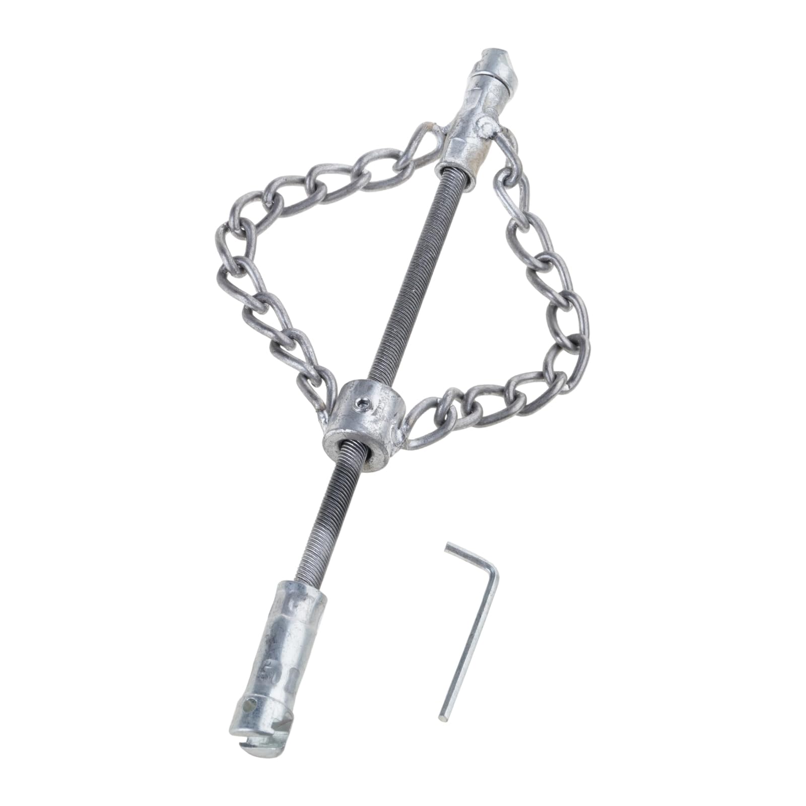 Hsioluted Double Chain 16Mm Flexible Shaft Pvc Pipe Dredging Chain For Easy Bending In Complex Drainage Systems Long Last Commercial
