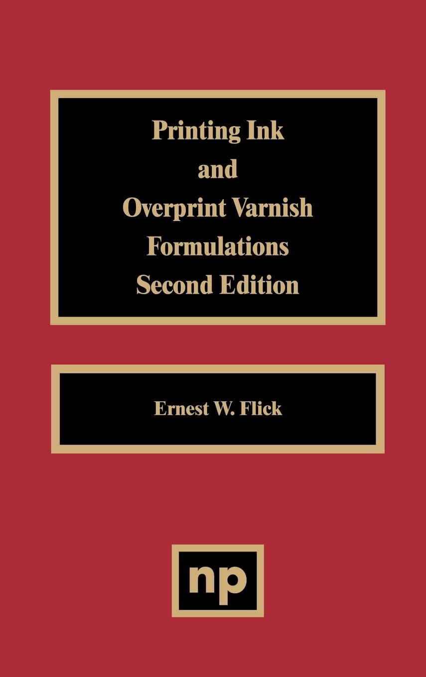 Printing Ink and Overprint Varnish Formulations