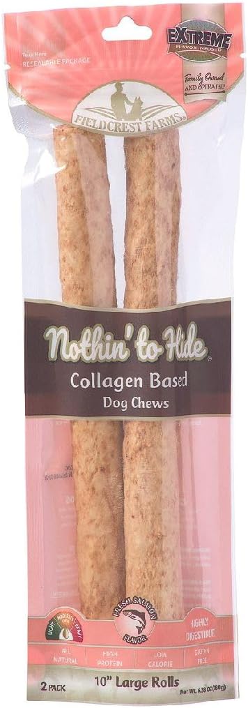 倫理的なペット Nothin` Hide サーモンロール 25.4 cm