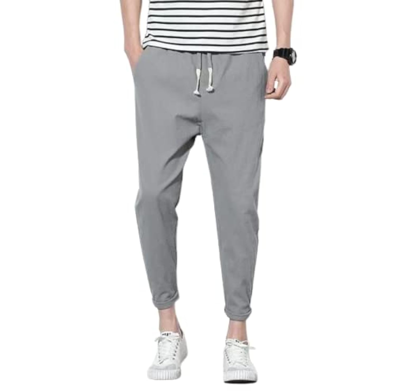 glito Men's Regular Fit Grey Track Pant-picture-41