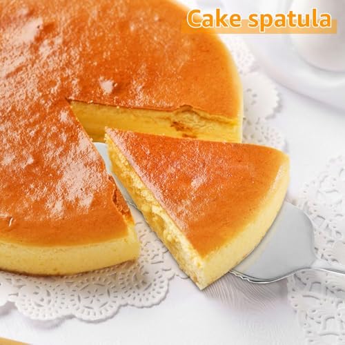 Flan Mold with Lid & Handle, 1.5Qt Stainless Steel Flan Pan Mold with Spatula, Large Capacity Para Flan Maker Container, Portable Round Cake Baking Flan Maker for 6-8QT Pot Making Cheese Cake Pudding