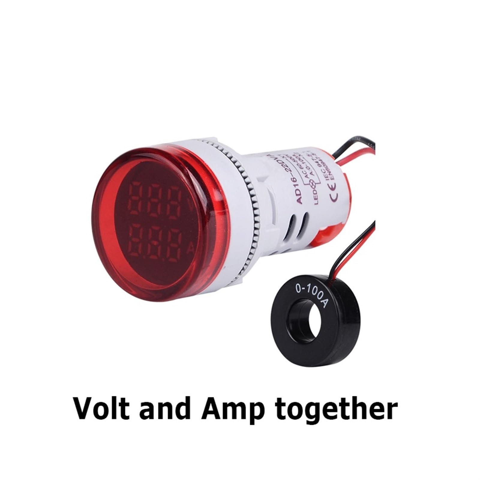 AC220V 22Mm Digitale Ampèremeter 0-100A Current Mo... - Vicedeal