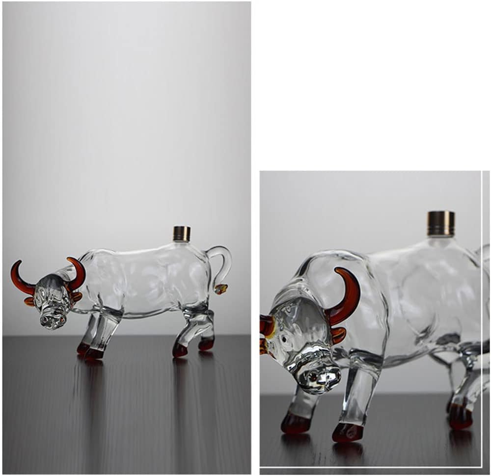 牛型ブランデー ボトル ケース付き 牛型ブランデー ボトル ケース付き