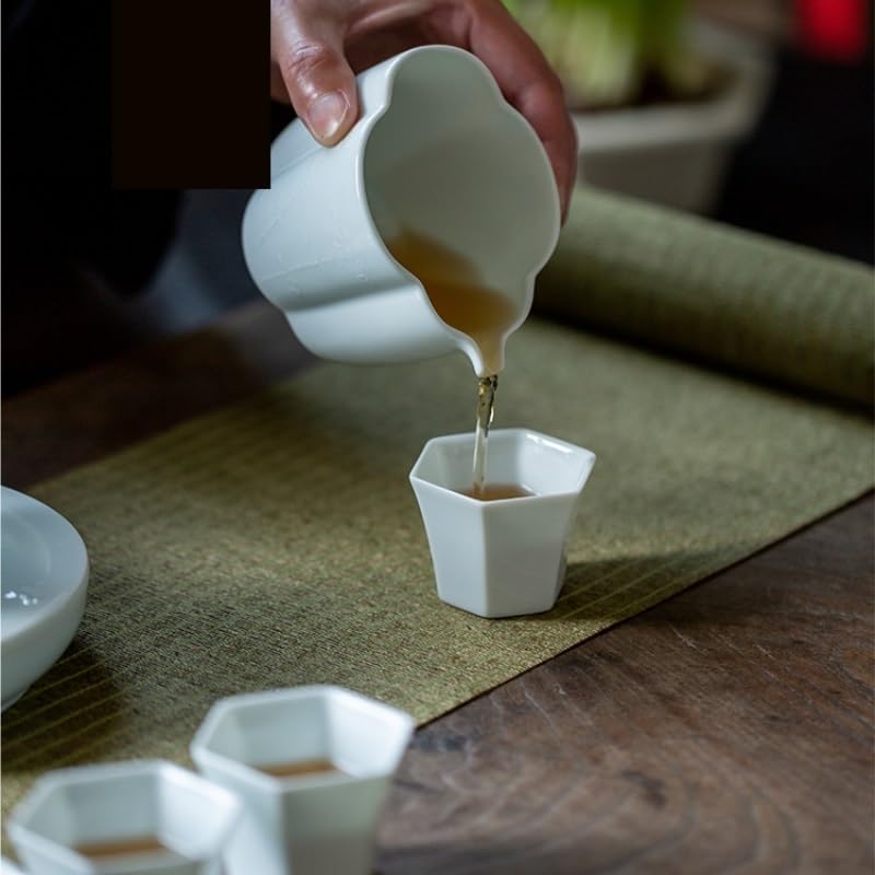 Tazza da tè Tazza da tè retrò Cinese Kung Fu Tazza da tè Singola in Ceramica Fatta a Mano Tazza da tè per la Preparazione casalinga Tazze da tè riutilizzabili