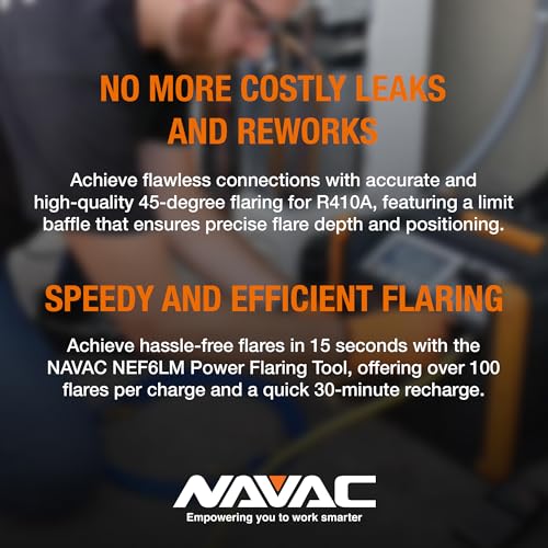 NAVAC NEF6LM Power Flaring Tool