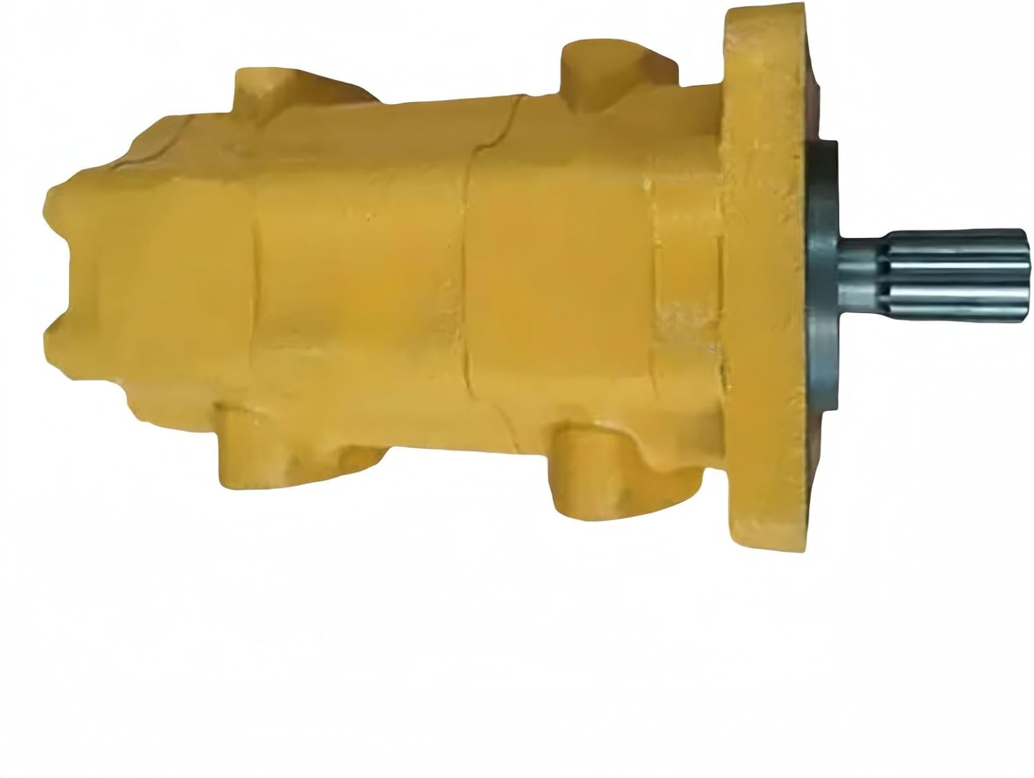 Top view of the Generic Hydraulic Pump, showing the mounting flange and shaft.