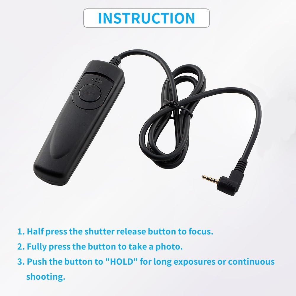 Amazon.com: Shutter Release Cable Cord Wired Remote Control Switch