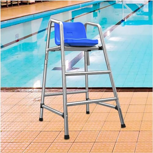 Silla Salvavidas Alta para Piscina con Agujero para Paraguas 1.2m miniatura 1