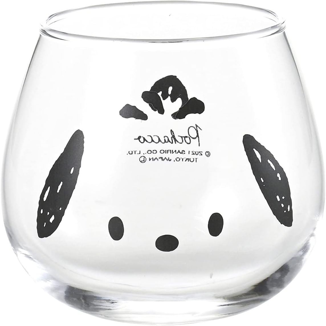 Sanrio 501136 Pochacco Wobble Tumbler, 11.8 fl oz (320 ml), Face, Made in Japan