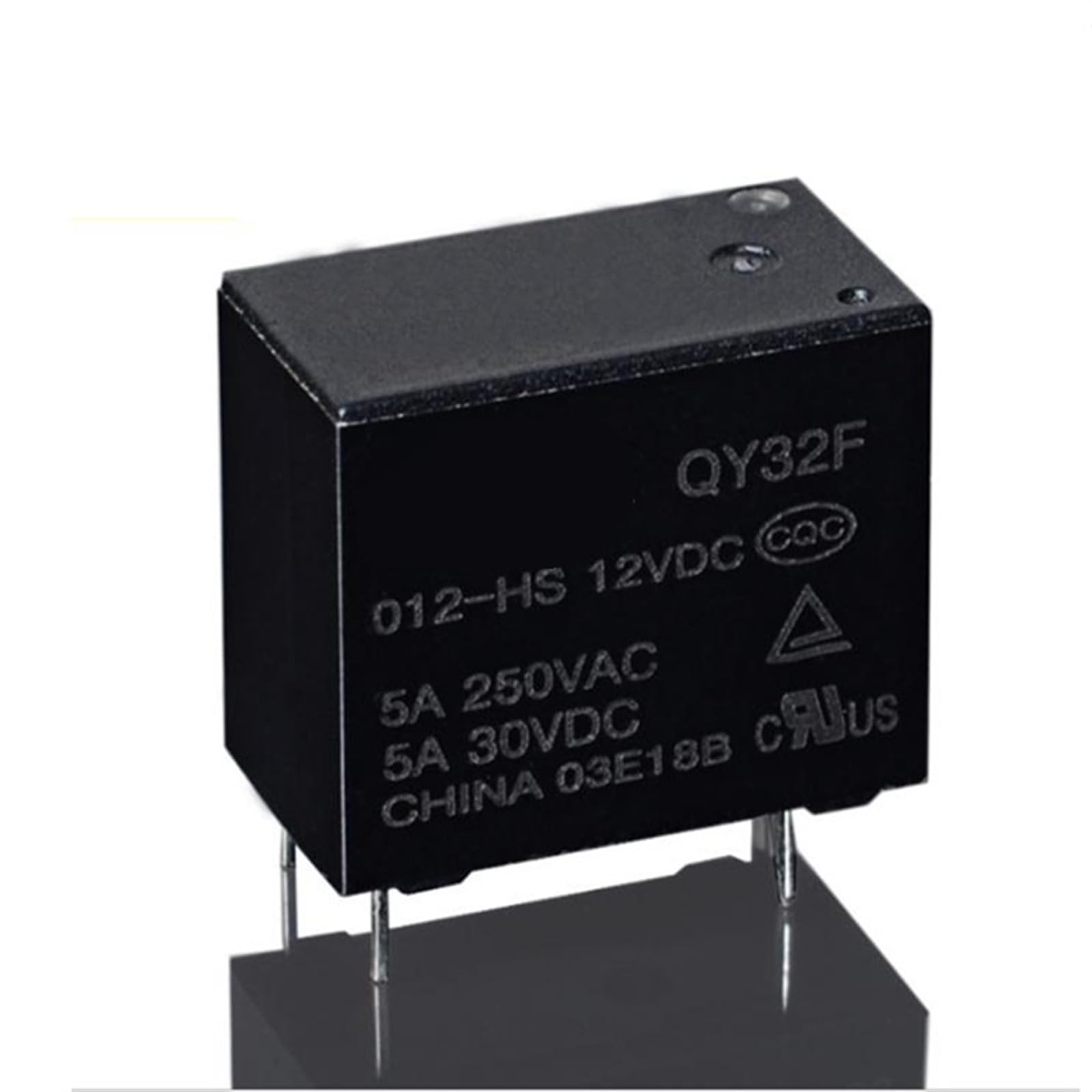 Relé QY32F 5V componentes electrónicos de 4 pines normalmente abierto 5 uds 2
